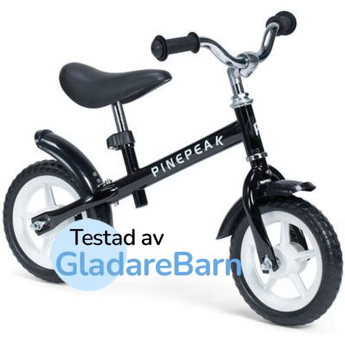 Pinepeak Komfort Springcykel 10 tum, Svart